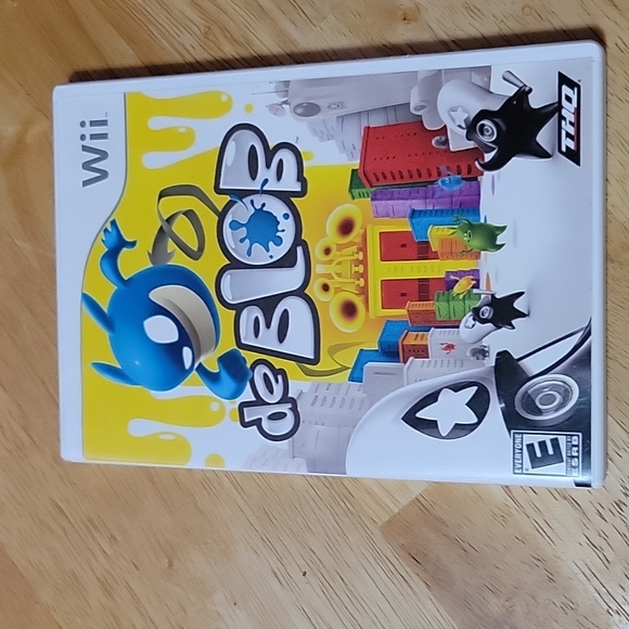 Nintendo Other - Wii de Blob video game